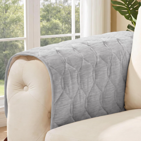 Non-Slip Sofa Armrest Covers (Also Functions As A Cooling Mat For Pets)