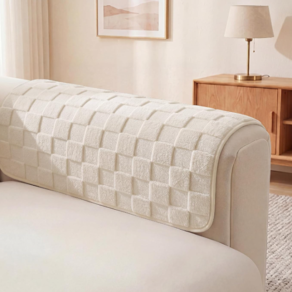 Set Of 2 Sofa Armrest Protective Covers