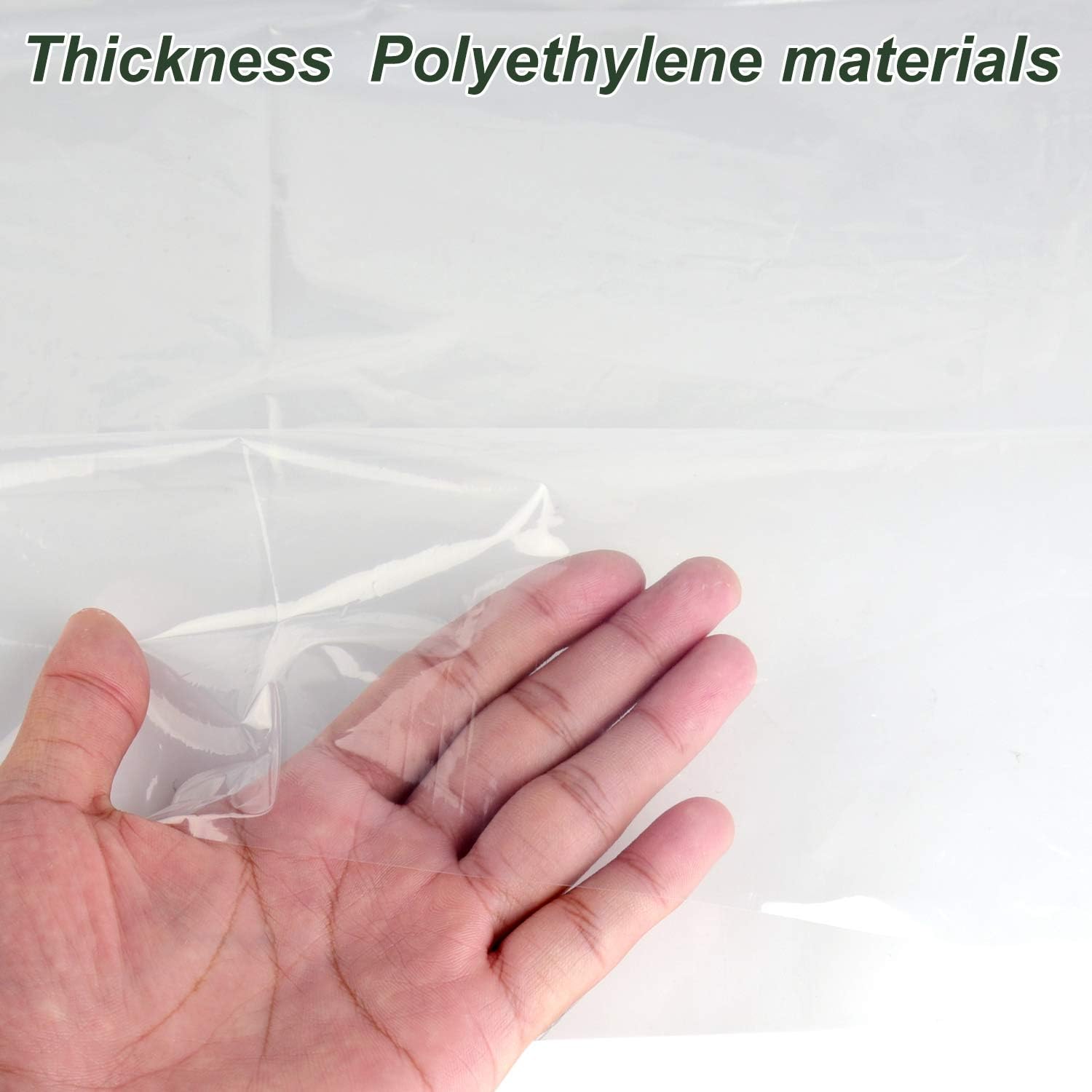 Thickened, Waterproof Plastic Furniture Cover For Storage - Image 2