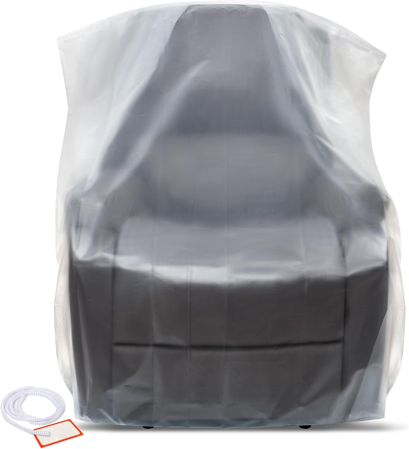 Thickened Plastic Furniture Cover For Moving And Storage (Armchair Size)
