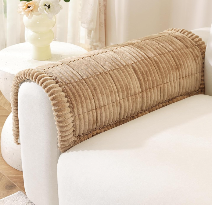 Washable, Non-Slip Sofa Armrest Covers (Pet-Friendly)